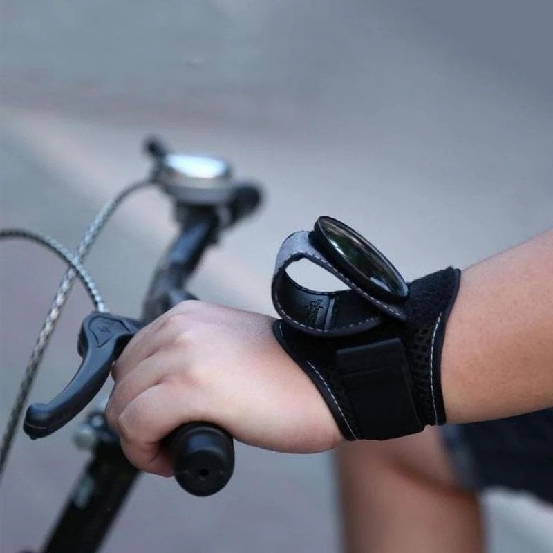 Fahrrad-Handgelenk-Rückspiegel | Weitwinkel-Sicherheitszubehör | Verstellbar & Leicht