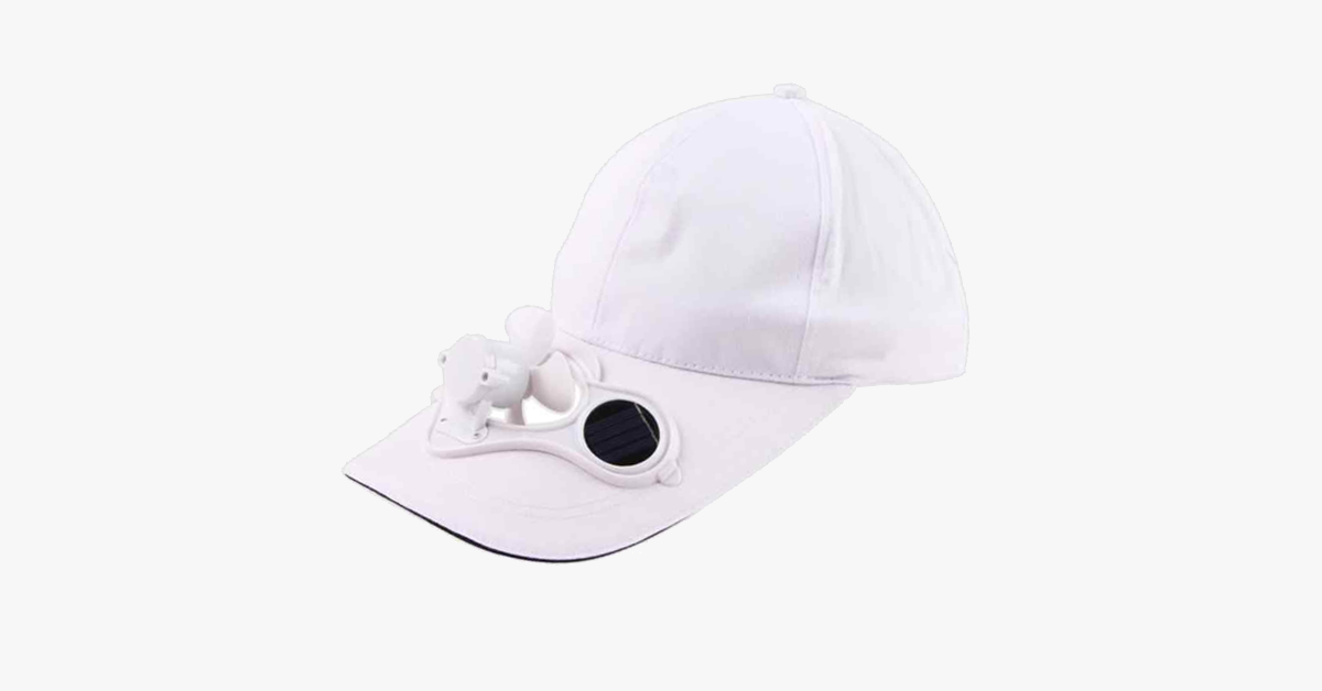 Solar Powered Cooling Fan Hat | Karnz