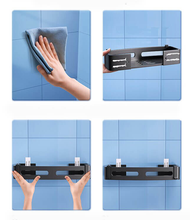 Karnz | Stilvoller SilverCaddy - Perfekter Badezimmer-Organizer für alle Ihre Essentials