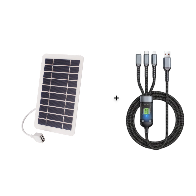 Flexibles Solarpanel 2W 5V mit USB-Ausgang | Karnz