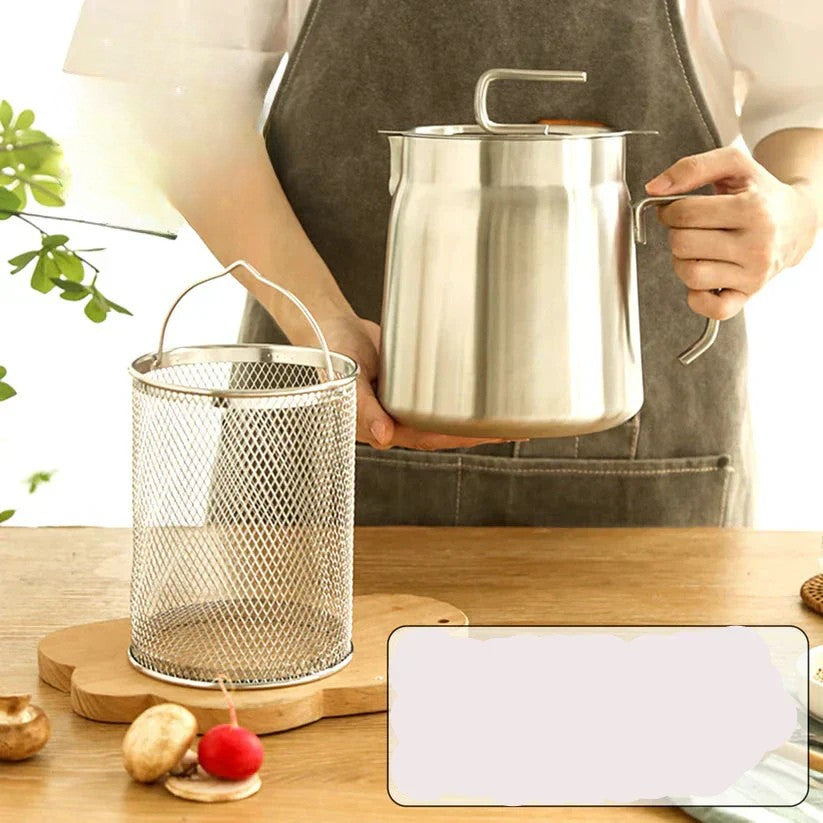 Kompakte runde Fritteuse - SnackMaster Pro