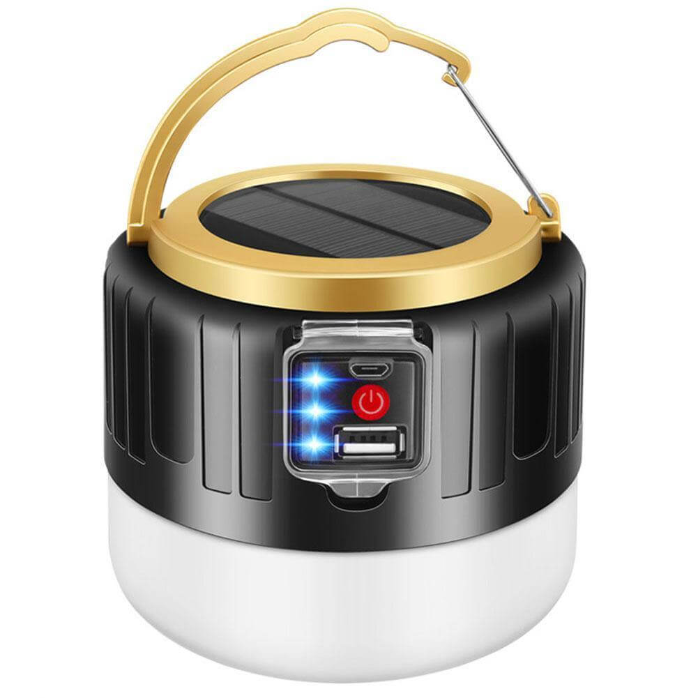 Outdoor wasserdichte Solar wiederaufladbare Camping LED Lampe | Karnz