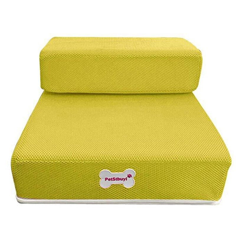 HOPHAVEN – Weiche Schaumstofftreppe für Haustiere für sicheren Zugang zu Couch und Bett