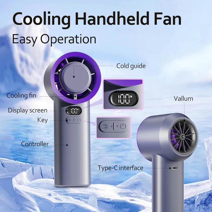 Leichter tragbarer persönlicher Ventilator | Karnz