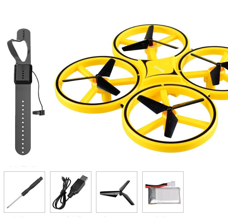 Drohne - handgesteuert -Quadrocopter (Gyro & LED) | Karnz