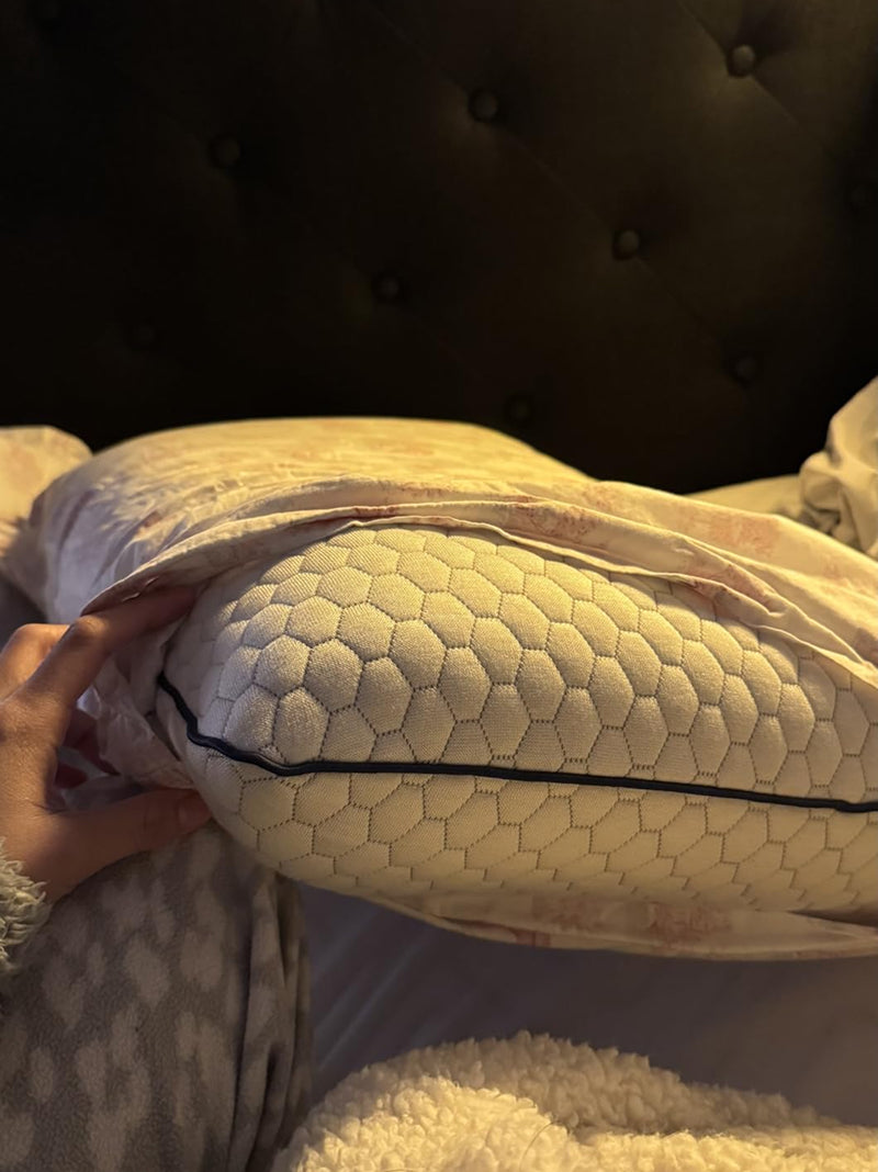 GeliPillex Kühlgel Memory-Foam-Kissen | Karnz