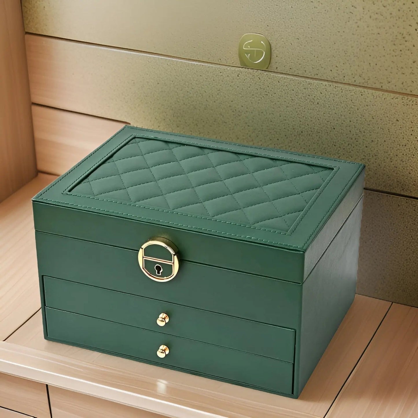 EleganceBox Luxus Schmuckbox – Mehrere Aufbewahrungsbox für Schmuck | Karnz