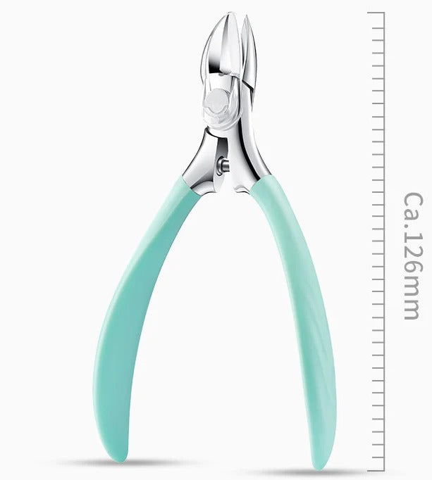 Senior-Nagelschneider mit Spritzschutz – Ergonomisch & Schmerzfrei für Dicke oder Eingewachsene Zehennägel | Karnz