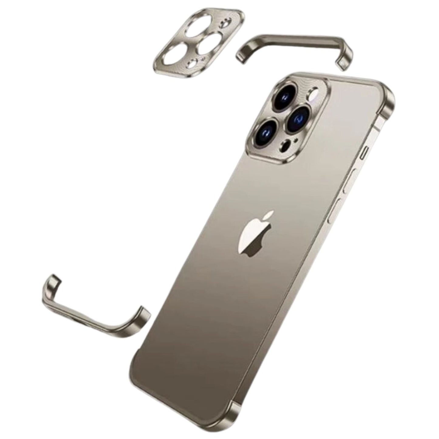 Ultradünne Metallhülle für iPhone – Unsichtbarer Schutz, Schmale und Robuste Handyhülle | Karnz