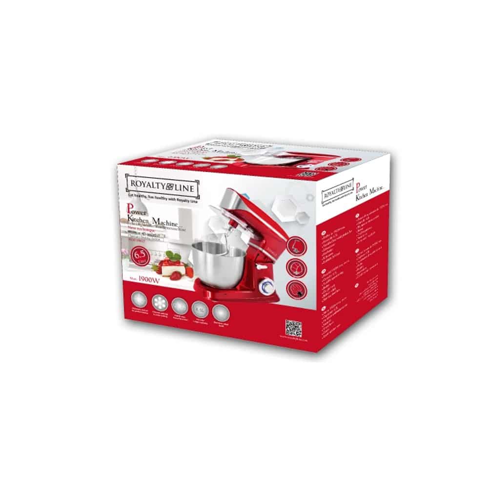 Küchenmaschine Royalty Line 1.900 W 6,5 Liter (Mixer) | Karnz
