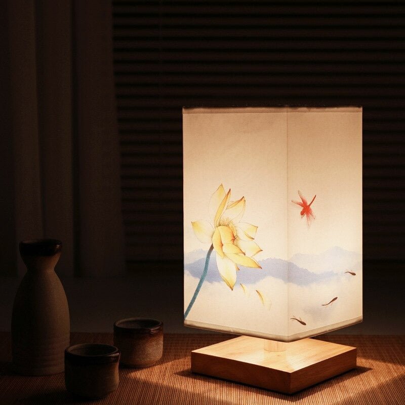 Japanisch-skandinavische Tischlampe - HikariGlow | Karnz