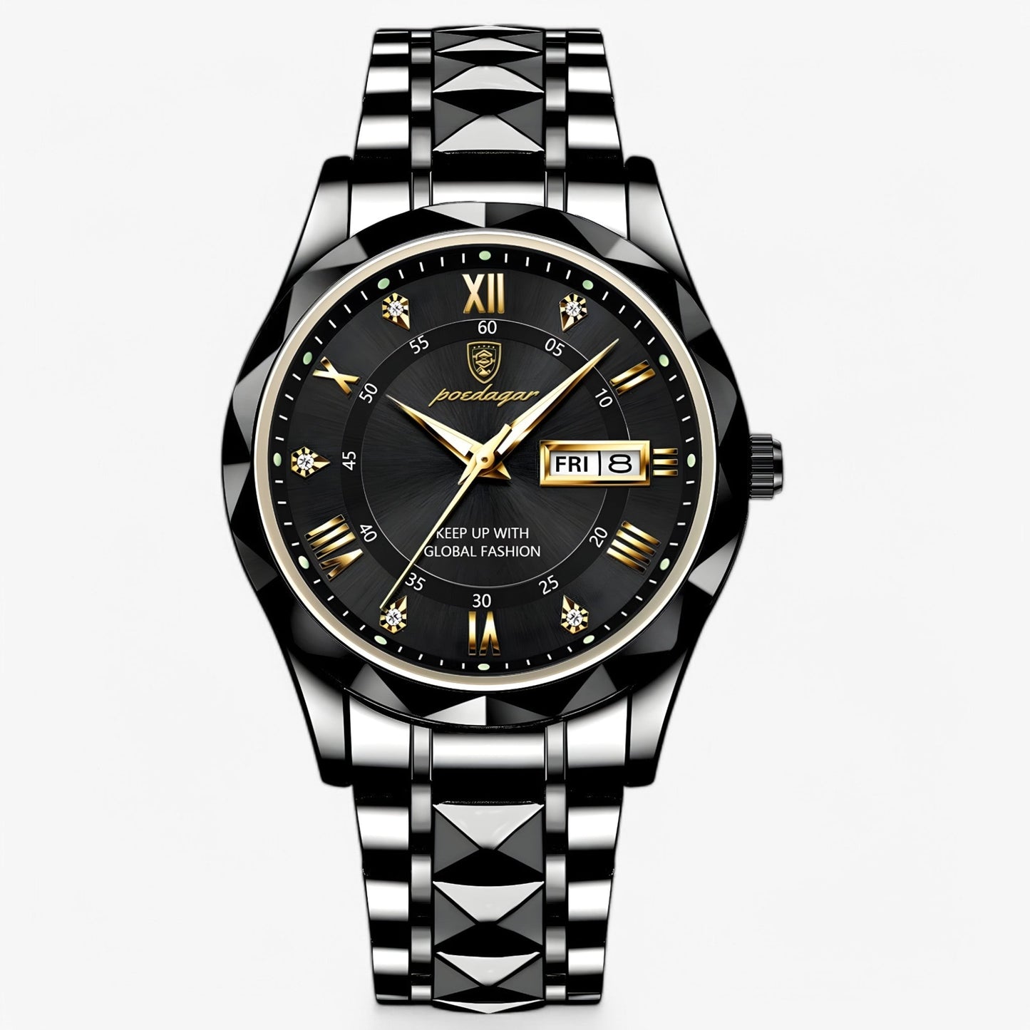 Herren Automatikuhr Klassisches Lederband 40mm | Karnz