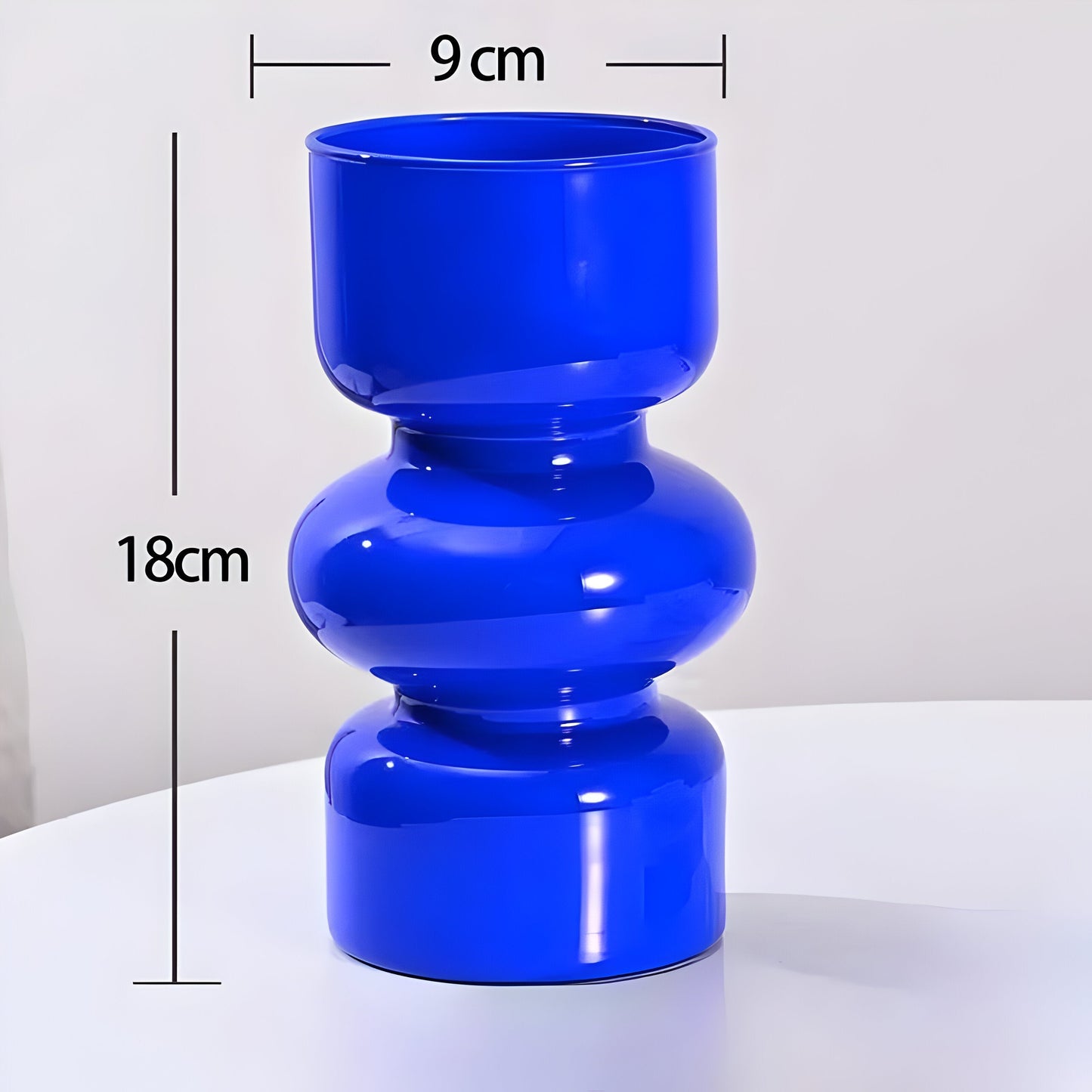RetroFlora Vase – Hydroponische Retro-Glasvase