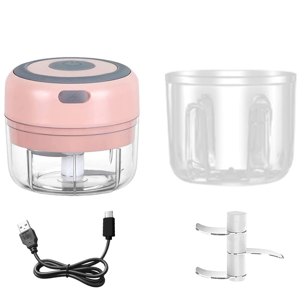 Mini Elektrische Knoblauch USB-Ladung Ingwer Stampfer Zerkleinerer Maschine | Karnz