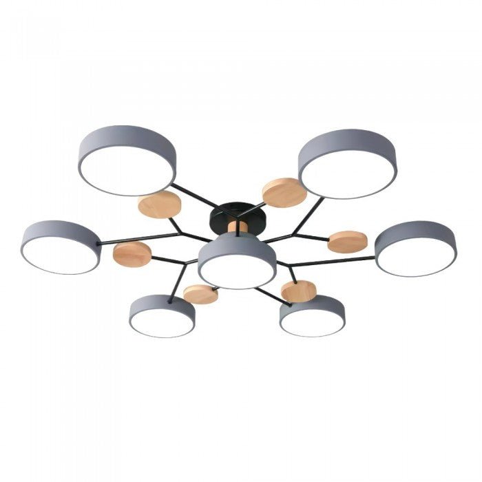 Verzweigte LED-Deckenlampe - NordicGlow | Karnz