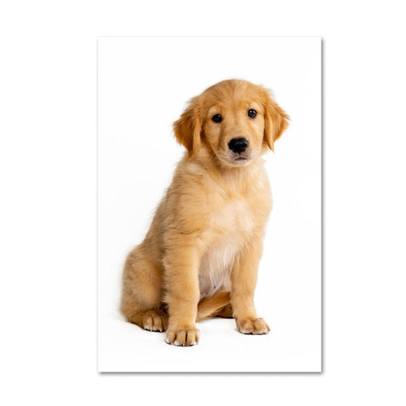 Moderne Hundeposter und -drucke – Leinwandbilder
