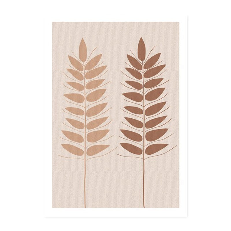 Boho Lifestyle - Leinwand Wandkunst Gemälde