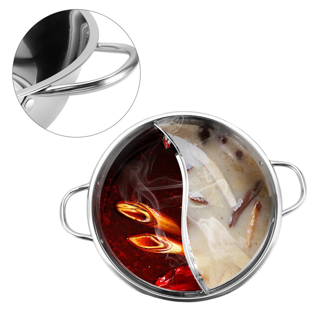 Hot Pot Twin Geteilter Edelstahl Topf | Karnz