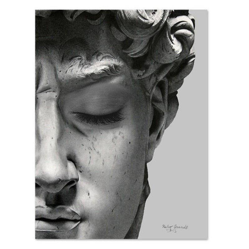 Vintage David Plaster - Leinwandbild