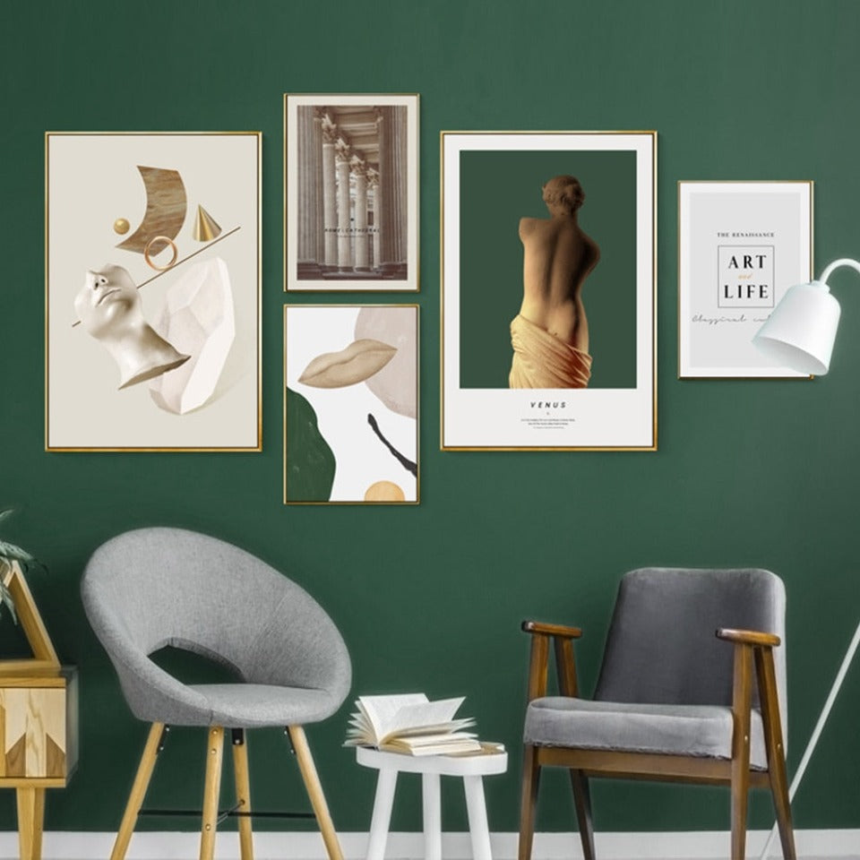 Renaissance Venus Vintage - Leinwandbild