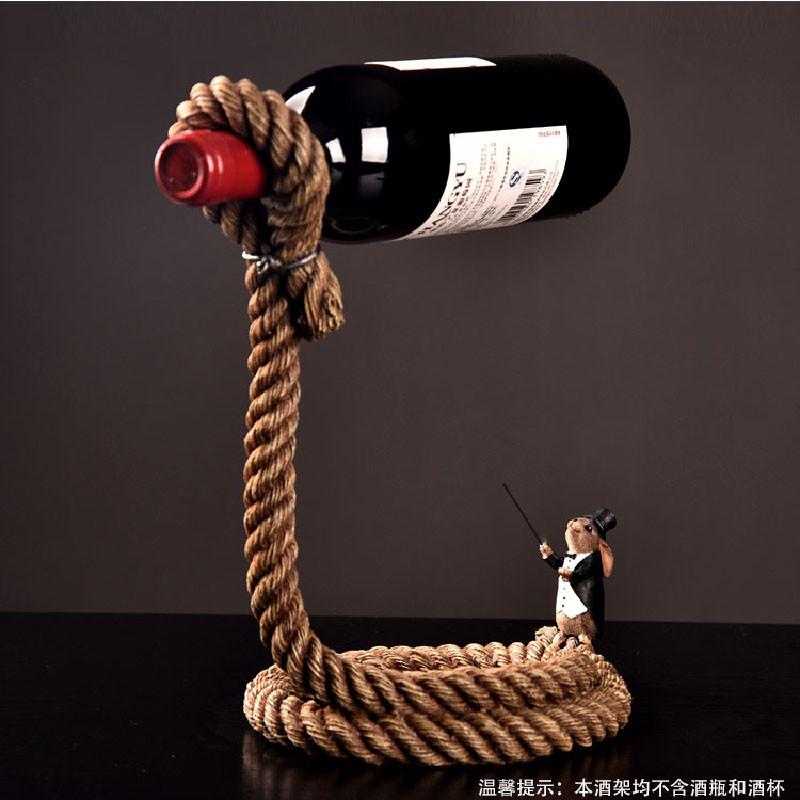 Der magische Seil-Weinhalter | Karnz