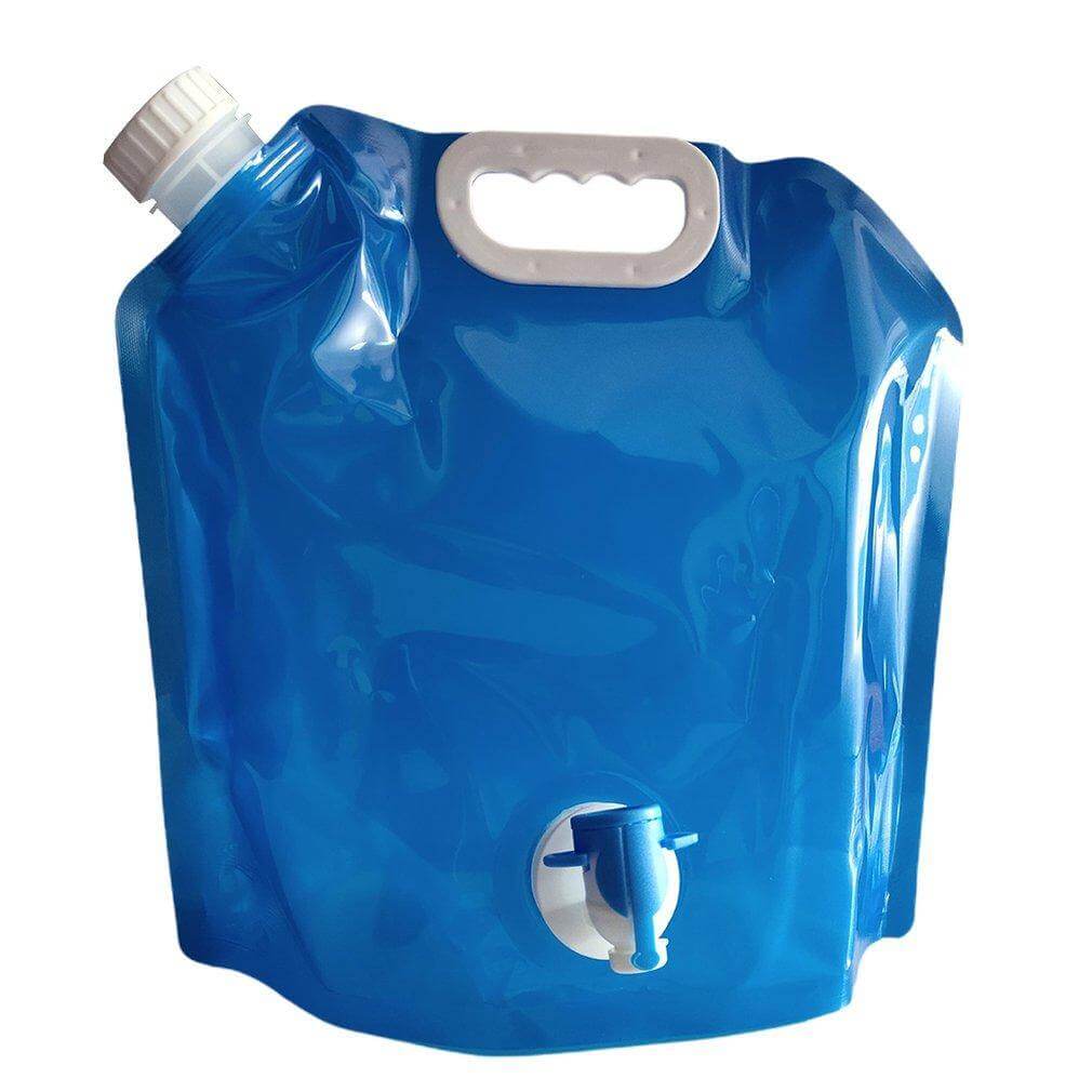 Faltbare Outdoor-Wasserbeutel mit Wasserhahn | Karnz