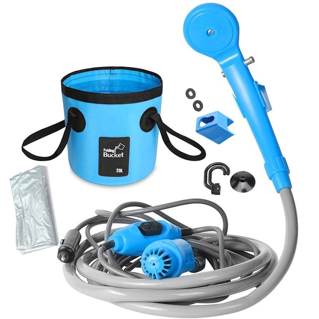 Tragbare elektrische Pumpe Auto-Waschset | Karnz