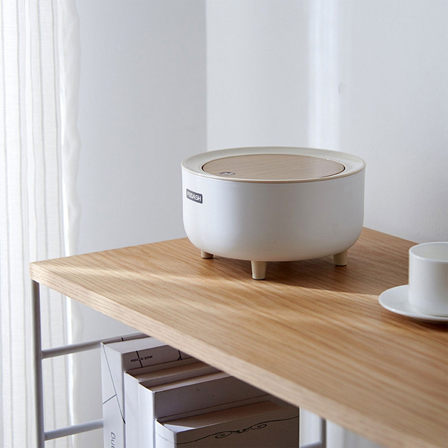 Desktop Elegante Mini Rutschfeste Abfalleimer