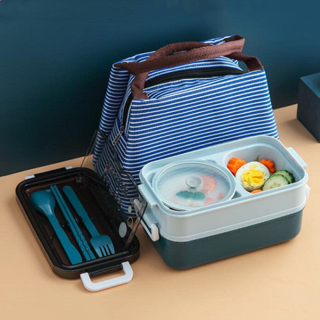 Doppelschicht auslaufsichere Suppenschüssel Lunchbox | Karnz
