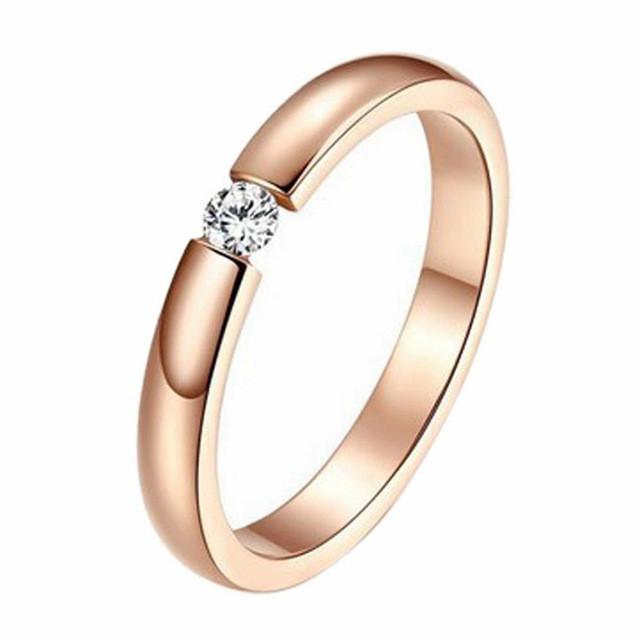 Einfacher Roségoldring | Karnz