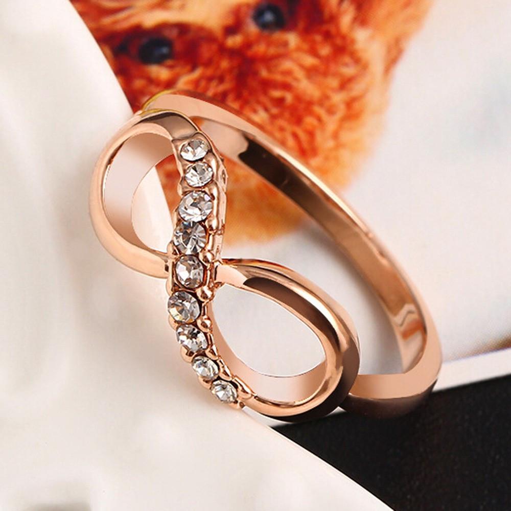 Luxus Gold Unendlichkeit Ring | Karnz