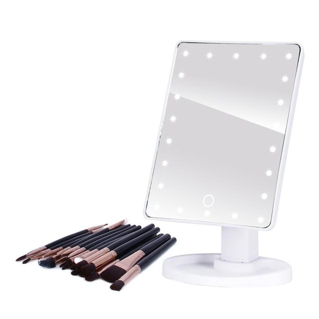 LED-Lichtrahmen Make-Up Spiegel | Karnz