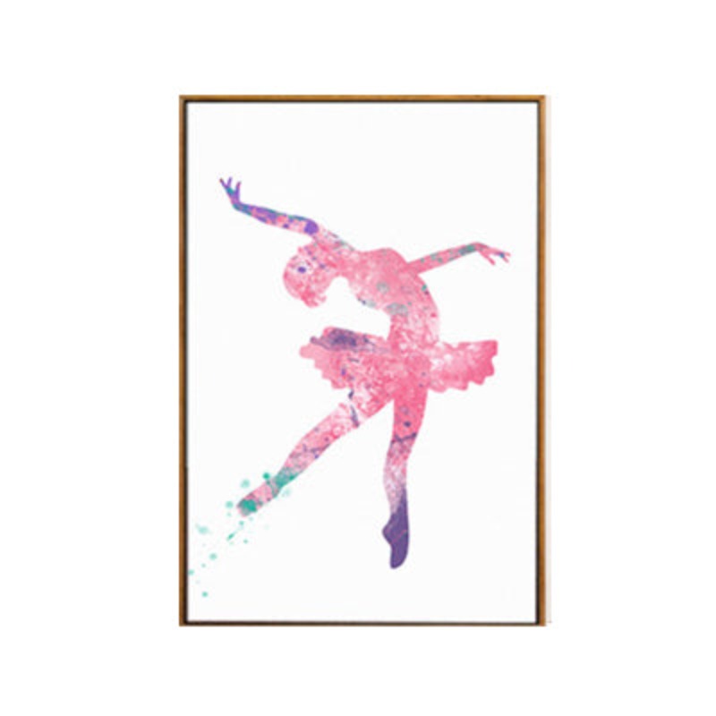 Balletttanzende Mädchen - Leinwand Wandkunst Gemälde