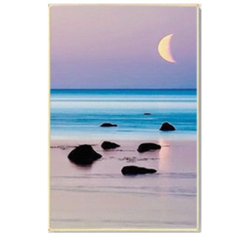 Schöne Sonnenuntergang-Seestück - Leinwand Wandkunst Gemälde