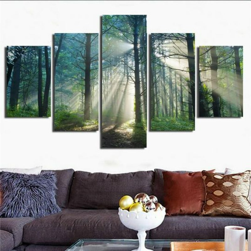 Naturwald – Leinwandbild