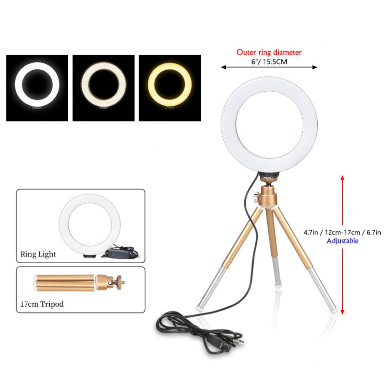 RubyGlow Ring Light – Perfektes Licht für Fotos Karnz