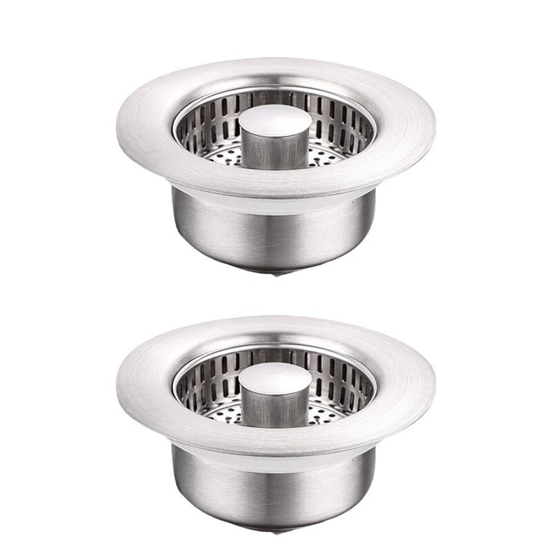 Abflussfilter Edelstahl mit Pop-up-Mechanismus | Karnz