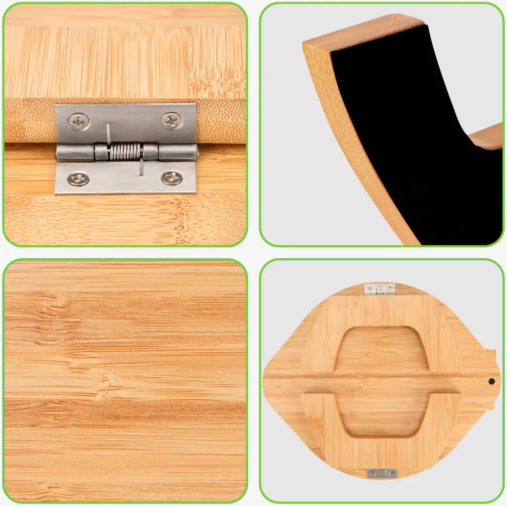 SofaNest Armlehnen Tisch Holz Sofa Beistelltisch Mit Telefonhalter | Karnz