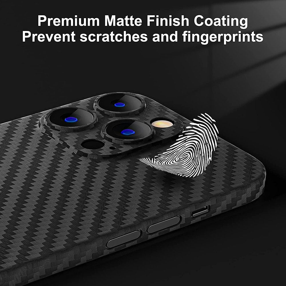 0.3mm Ultra Dünne Textur Matte Hartschale Für iPhone