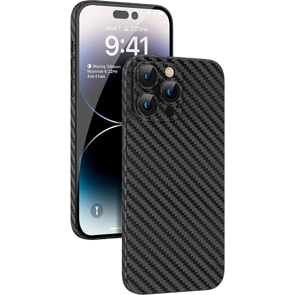 0.3mm Ultra Dünne Textur Matte Hartschale Für iPhone