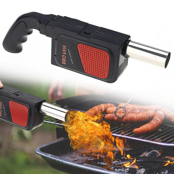 Tragbarer elektrischer Grill-Luftbläser | Karnz