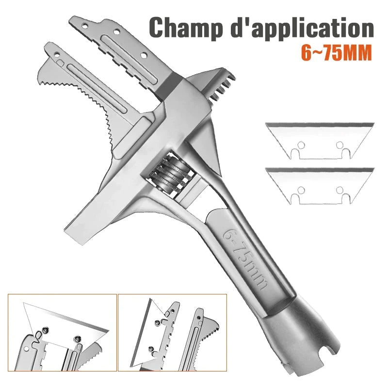 Multifunctional bathroom key tool | Karnz