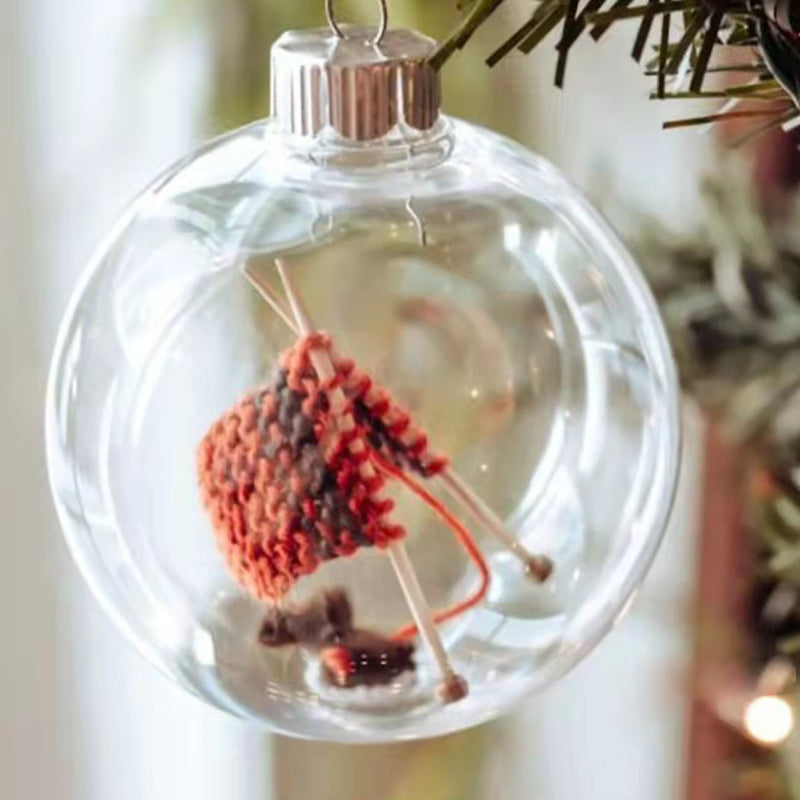 Weihnachts Strickball Anhänger Xmas Baum Hängend Dekoration Pendant | Karnz