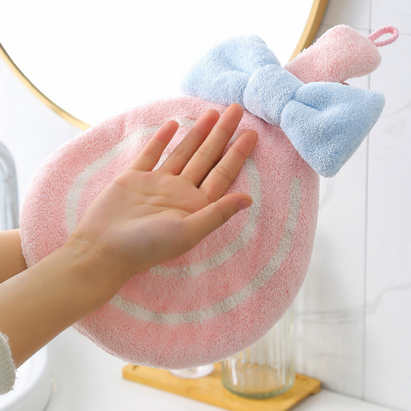 Hängbares Lollipop Süßes Kinderhandtuch | Karnz