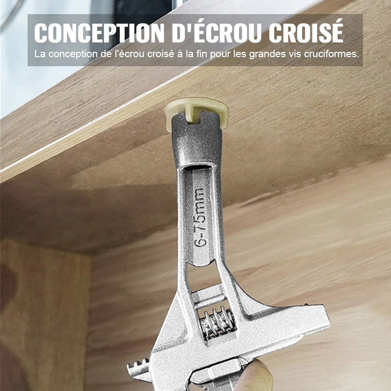Multifunctional bathroom key tool | Karnz