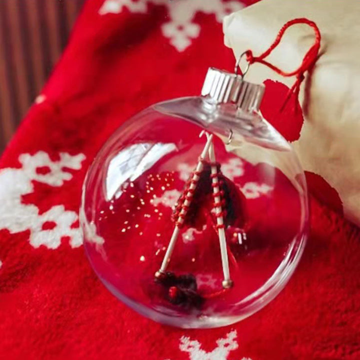 Weihnachts Strickball Anhänger Xmas Baum Hängend Dekoration Pendant | Karnz