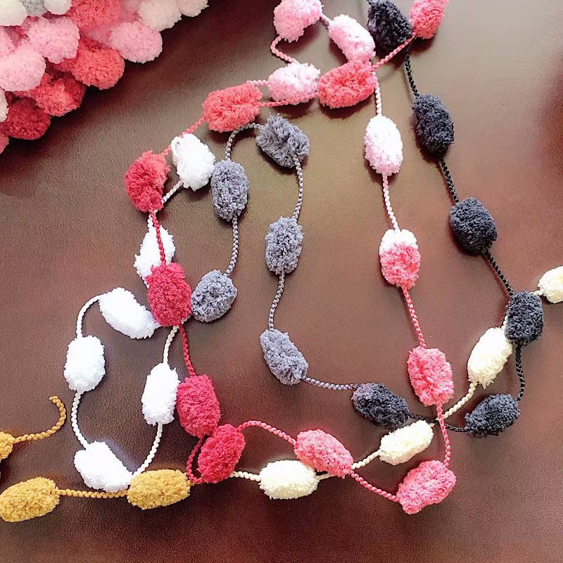 Winter DIY geflochtenes grobes Perlengarn | Karnz