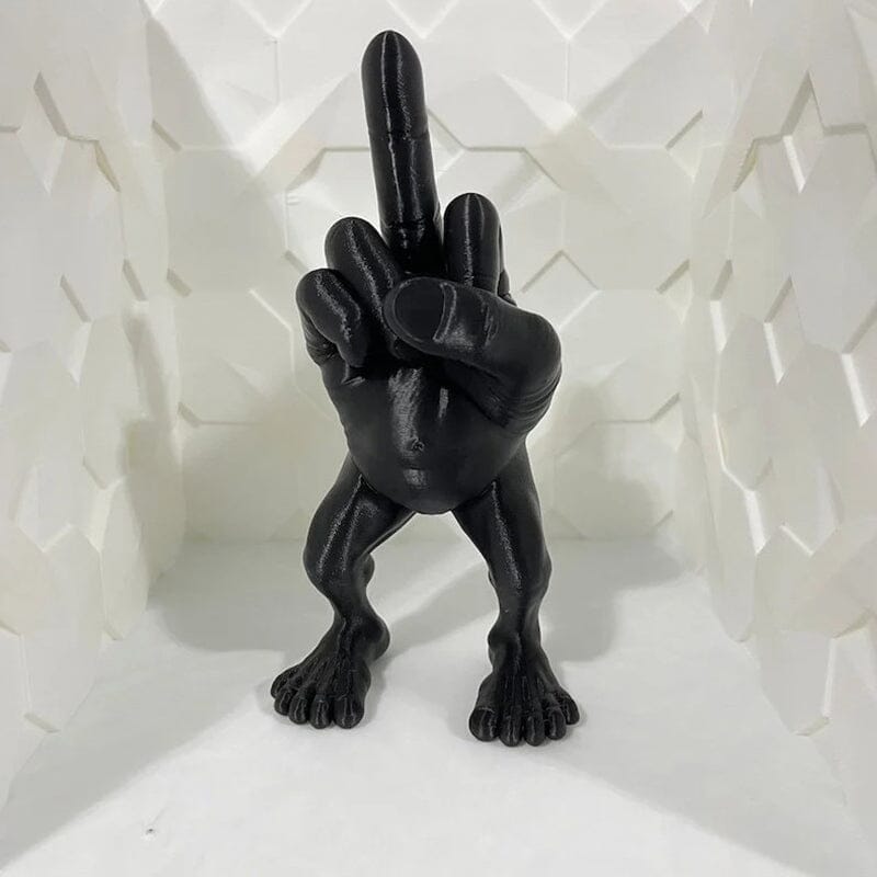 Mittelfingerfigur mit Beinen | Karnz