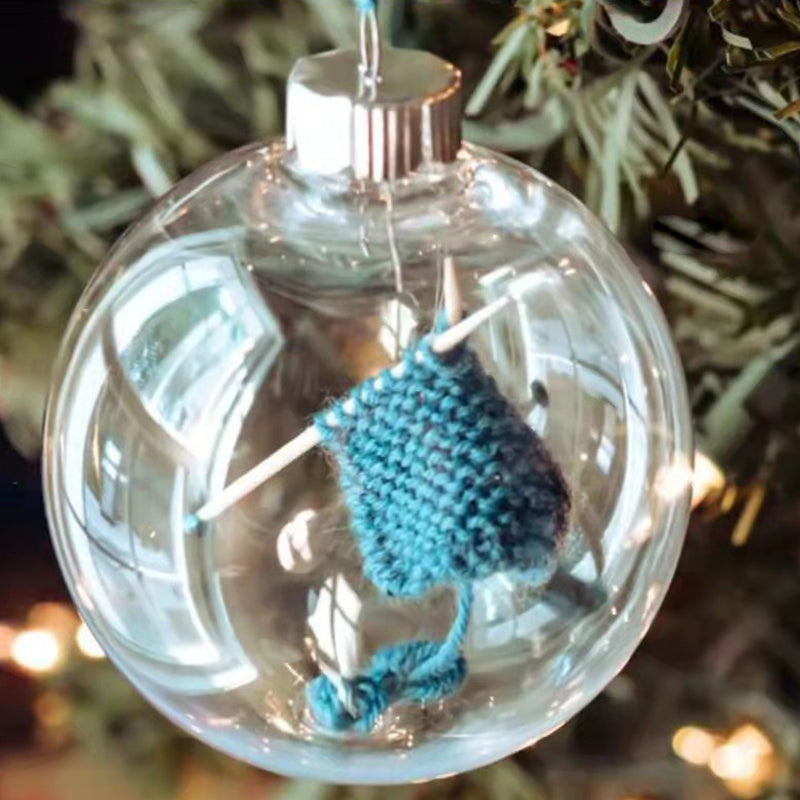 Weihnachts Strickball Anhänger Xmas Baum Hängend Dekoration Pendant | Karnz