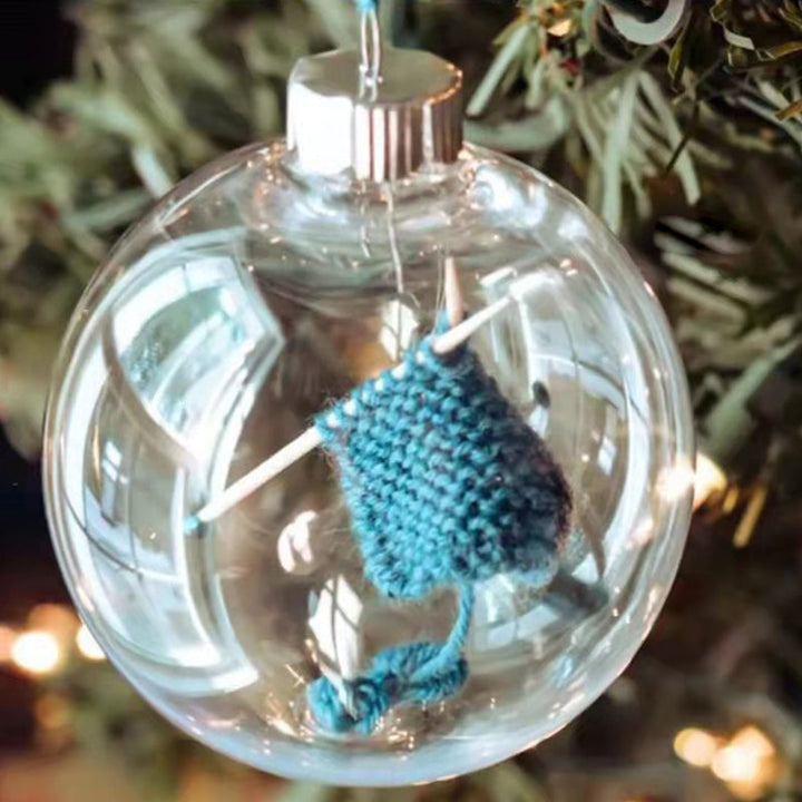 Weihnachts Strickball Anhänger Xmas Baum Hängend Dekoration Pendant | Karnz